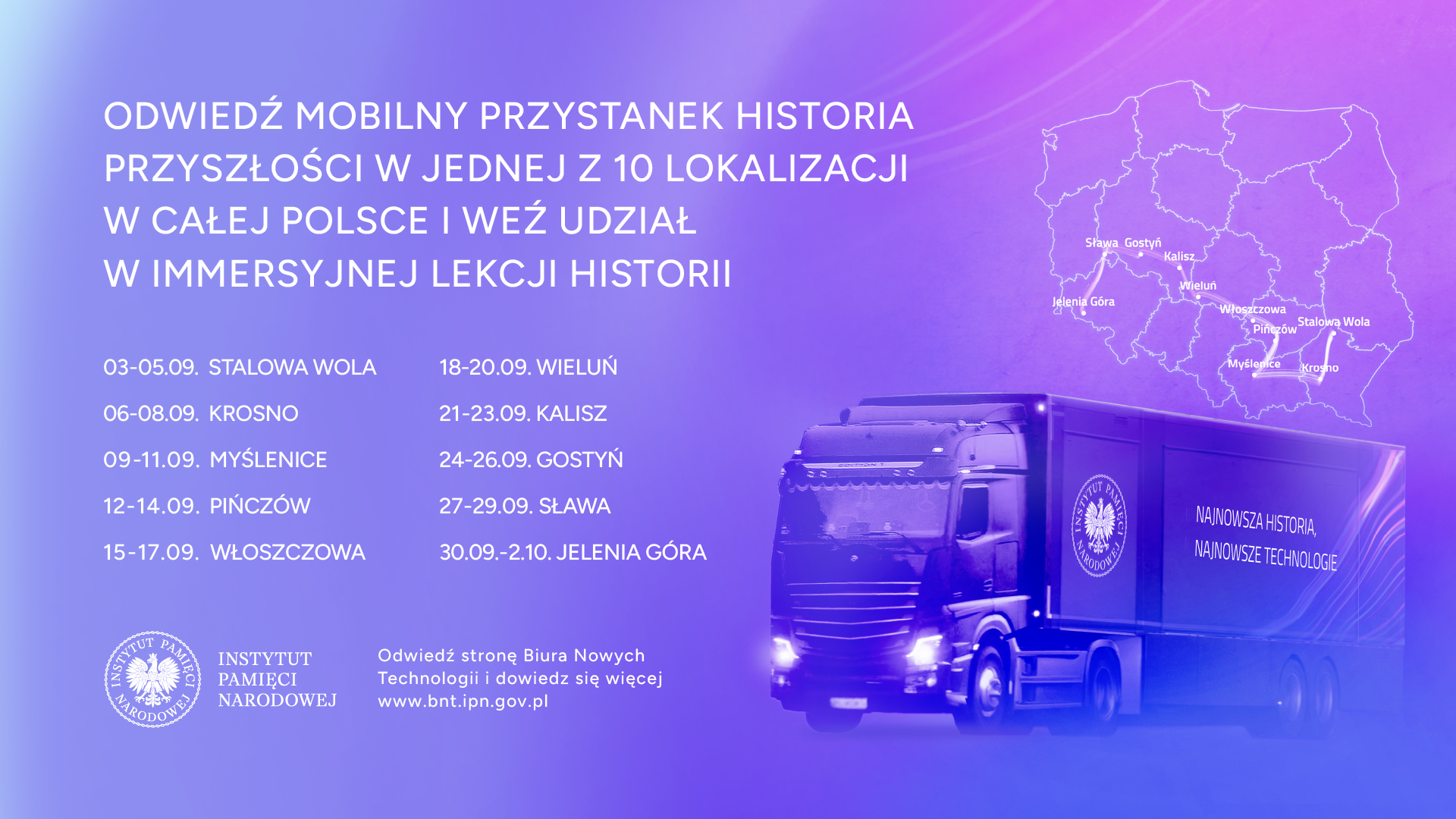 Mobilny Przystanek Historia trasa